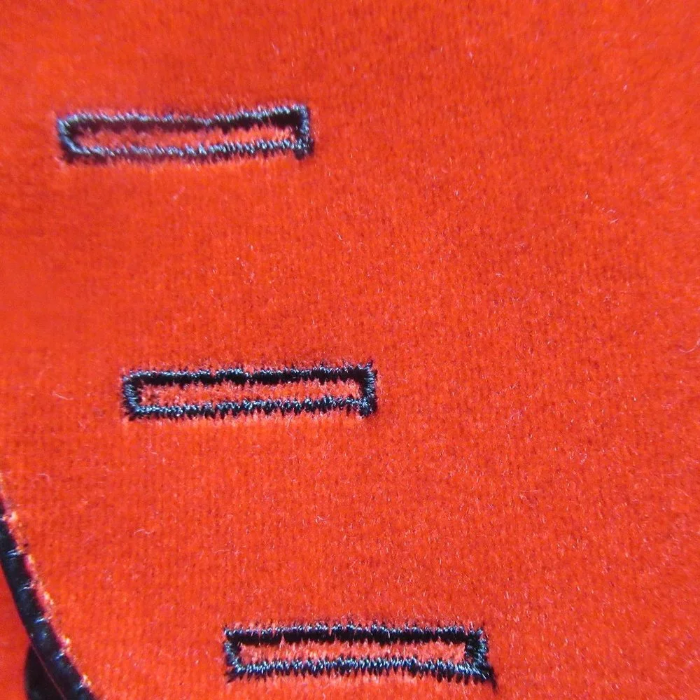 Red Velvety-Feel Stilletto Boots Size 41 (U.S. 8.5-9) - Picture 6 of 9